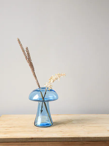 Hovedbilde ERIK VASE H13CM BLÅ 