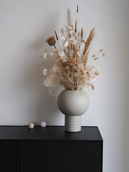 Hovedbilde BOBBLE VASE H26CM SAND